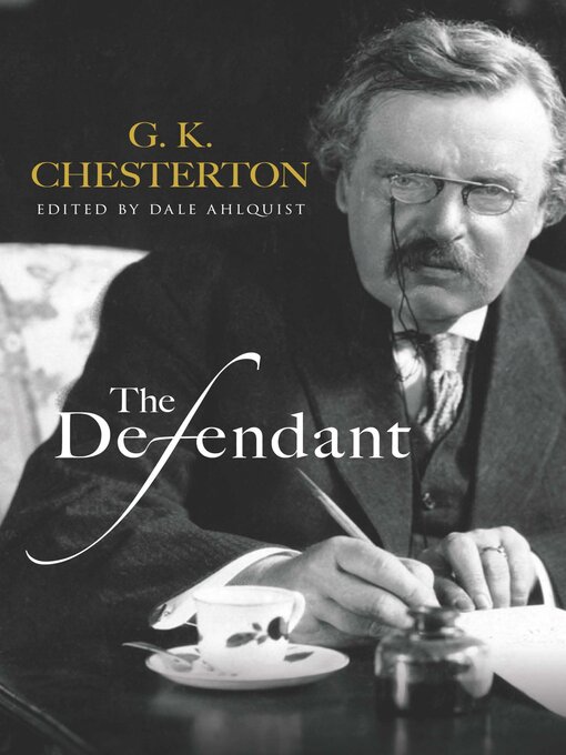 Title details for The Defendant by G. K. Chesterton - Available